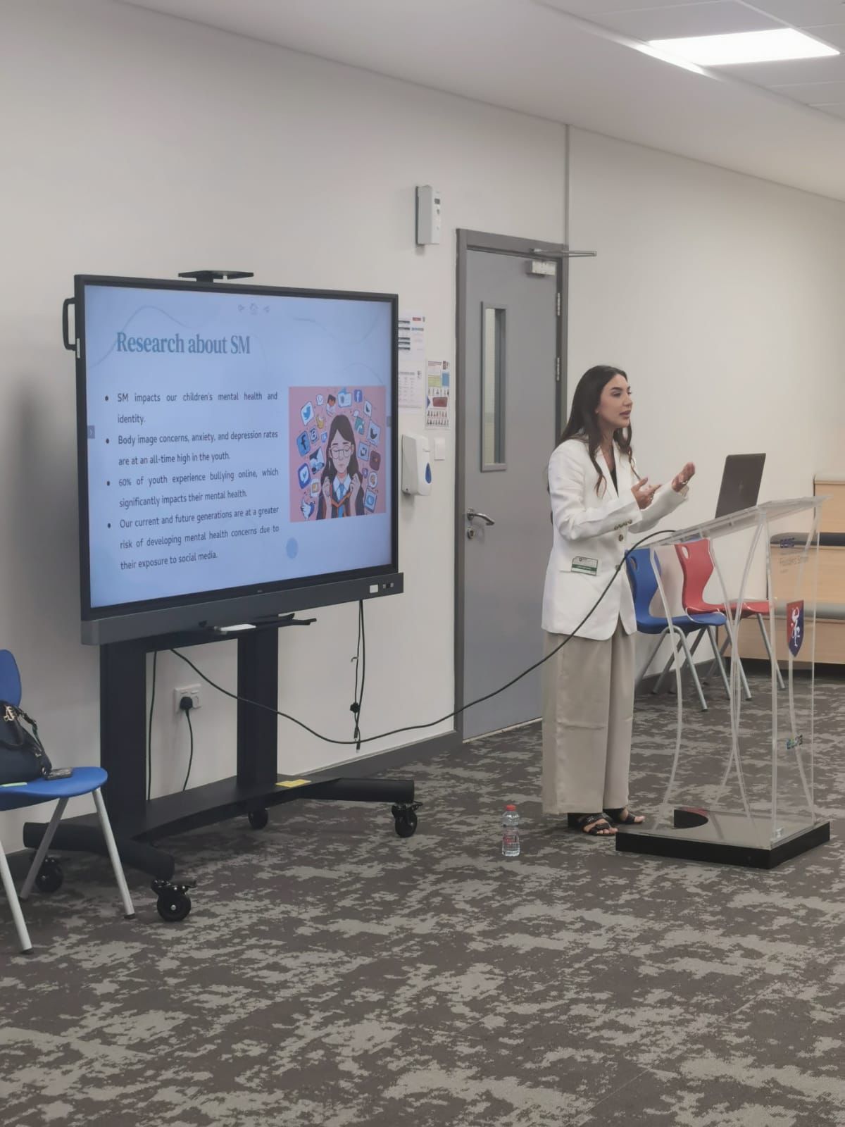 Workshop on digital wellness and the adolescent brain